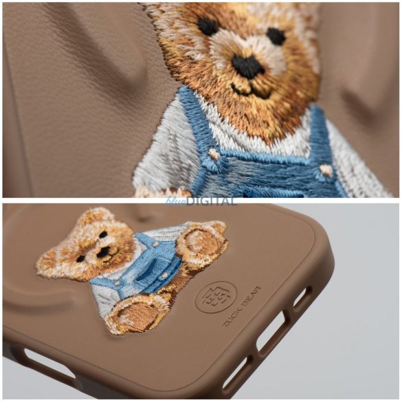 Zuck Bear Everley MagSafe-kompatibilis tok iPhone 16 - barna