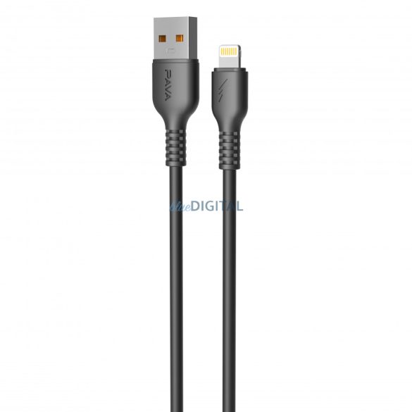PAVAREAL USB kábel iPhone Lightning 5A PA-DC73I 1 m. fekete