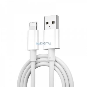 WiWU Wi-C006 Classic Series USB-A - Lightning kábel 2.4A 1.2m - fehér