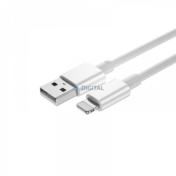 WiWU Wi-C006 Classic Series USB-A - Lightning kábel 2.4A 1.2m - fehér