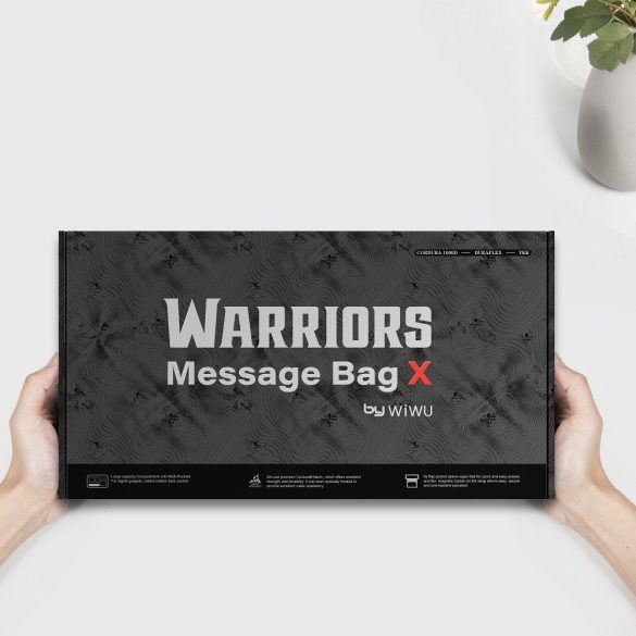 WiWU Warriors Message Bag X vízálló tablettáska 11" - fekete