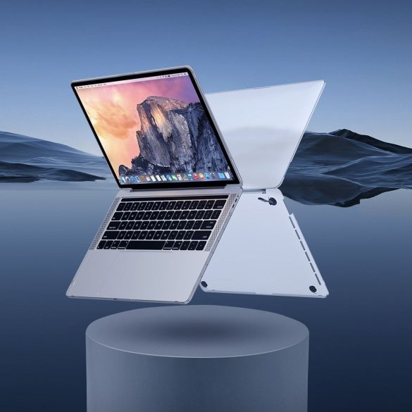 WiWU iSHIELD kitámasztható tok MacBook Air 13,6" 2022 - átlátszó