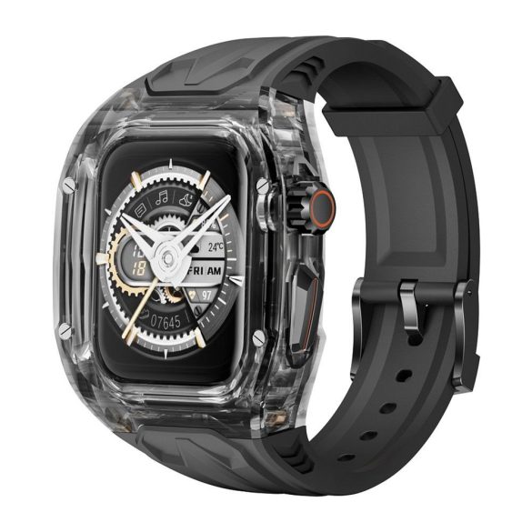 WiWU Wi-WB013 Rambo óraszíj Apple Watch Ultra/Ultra 2 49mm - fekete