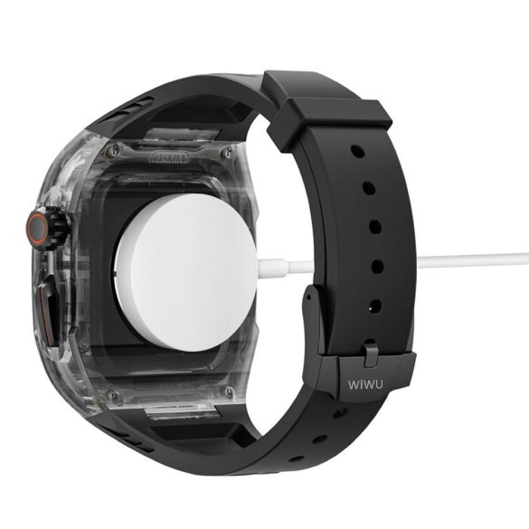 WiWU Wi-WB013 Rambo óraszíj Apple Watch Ultra/Ultra 2 49mm - fekete