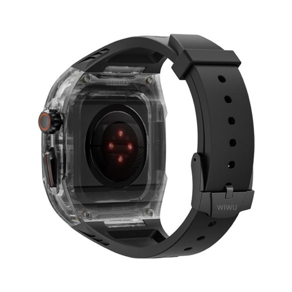 WiWU Wi-WB014 Armor 2 az 1-ben tok+óraszíj Apple Watch Ultra/Ultra 2 49mm - fekete