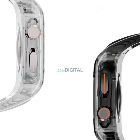 WiWU - Wi-WB014 2in1 Armor karóra szíj 49mm - fekete