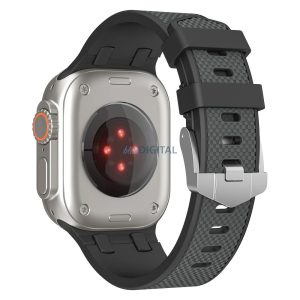 WiWU Wi-WB015 Kylin csereszíj Apple Watch 42/44/45/49 mm - fekete