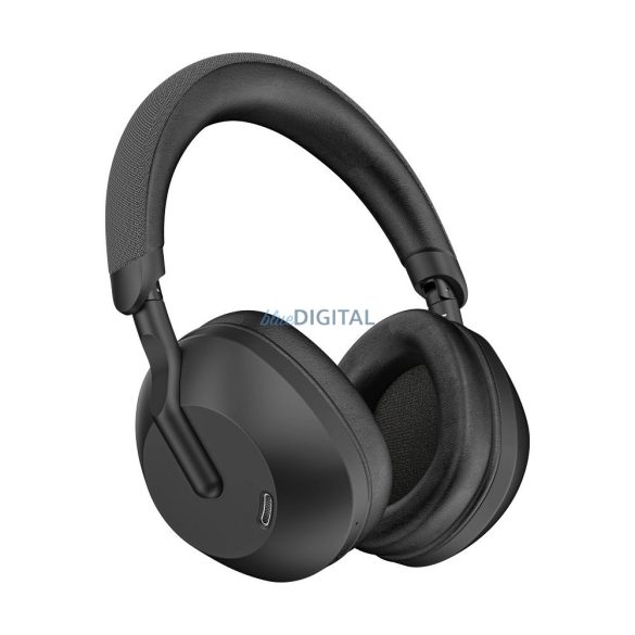 WiWU TD-09 Master Headset Bluetooth vezeték nélküli fejhallgató - fekete