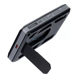   VEGER 5000 mAh-s powerbank, MFi, PD 20 W, Wallet Tracker W0582, fekete