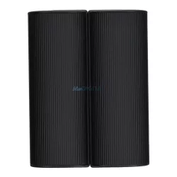   VEGER powerbank 2 x 5000 mAh kézmelegítővel, 2,4 A, 2 db, fekete és ezüst