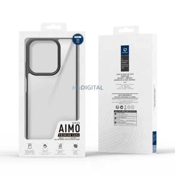 DUX DUCIS tok AIMO a REDMI 15C-hez (173mm) fekete színű