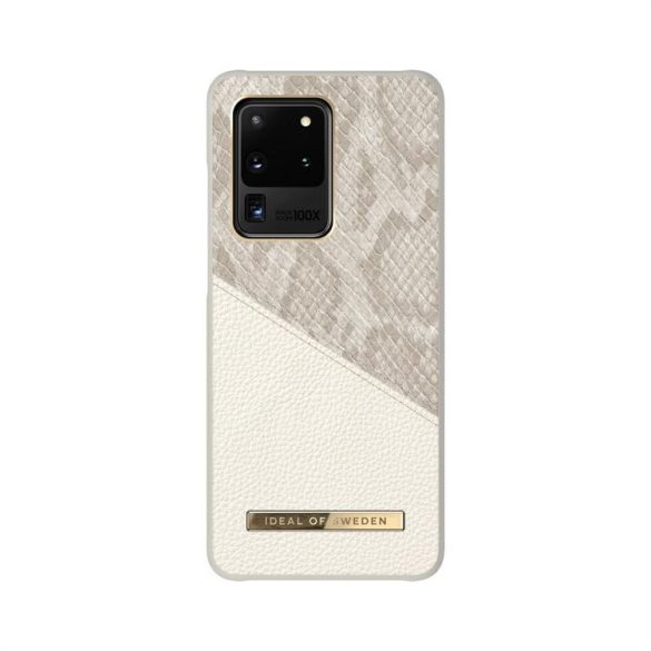 iDeal of Sweden Atelier SAMSUNG S20 ULTRA Pearl Python telefontok