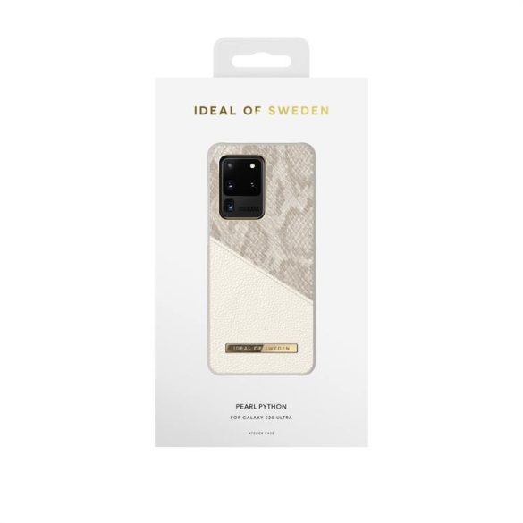 iDeal of Sweden Atelier SAMSUNG S20 ULTRA Pearl Python telefontok