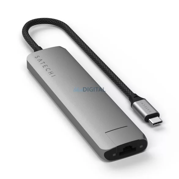 Adapter HUB 7in1 USB C Satechi Slim ST-P7SM space szürke