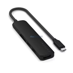 SATECHI adapter HUB 6in1 Type C ST-P6SK fekete