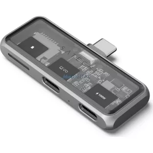 Satechi Mobile XR ST-HXRSDM 3 az 1-ben USB-C adapter, space gray színben