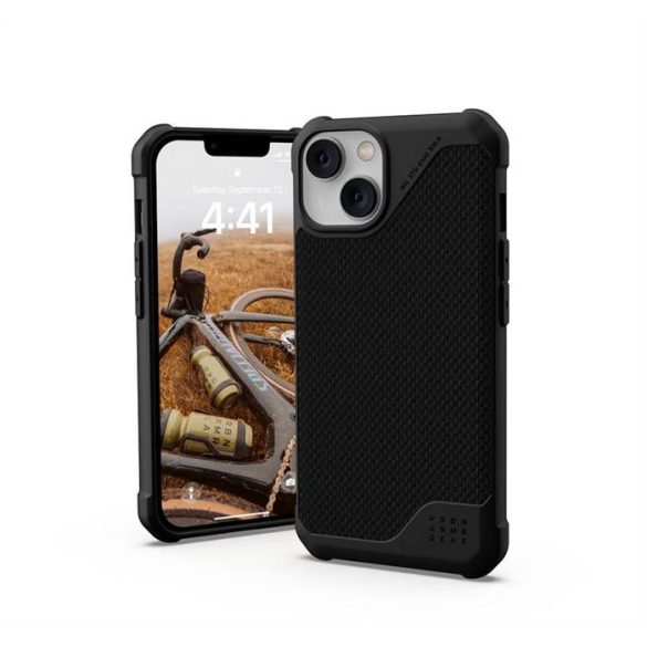 ( UAG ) Urban Armor Gear Metropolis tok IPHONE 14 PLUS fekete kevlar