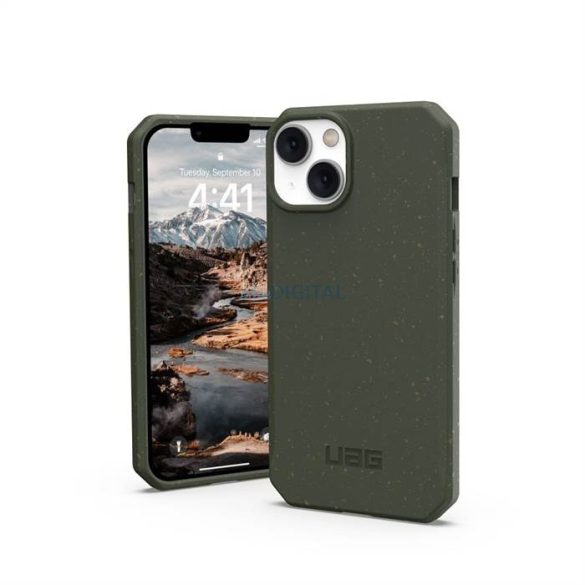 ( UAG ) Urban Armor Gear Outback tok iPhone 14 PLUS zöld színűre