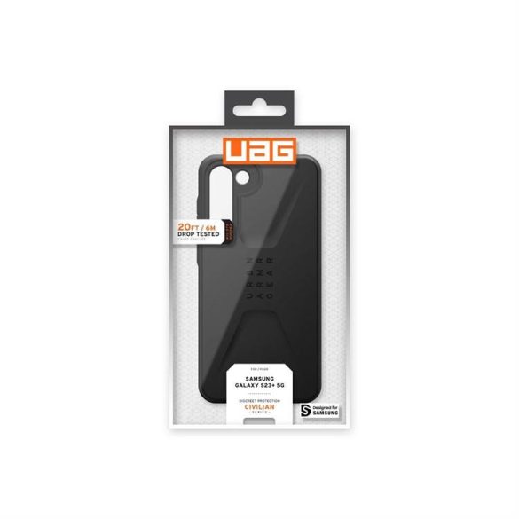 ( UAG ) Urban Armor Gear Monarch case Samsung Galaxy S23 PLUS 5G fekete tok