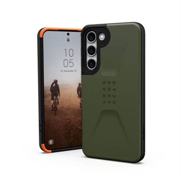 ( UAG ) Urban Armor Gear Monarch case Samsung Galaxy S23 PLUS 5G olívazöld tok