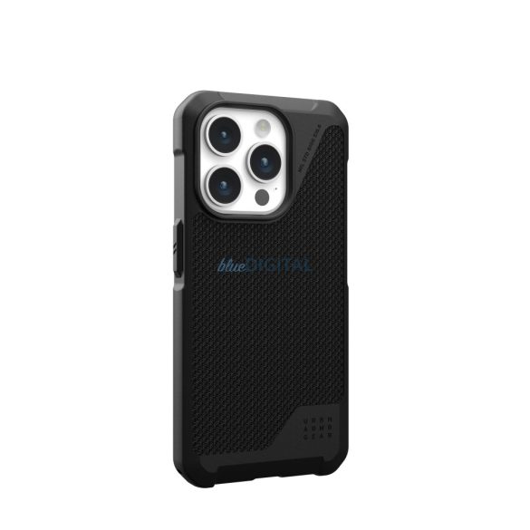 (UAG) Urban Armor Gear Metropolis LT tok Magsafe kompatibilis iPhone 15 PRO kevlár fekete