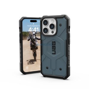 ( UAG ) Urban Armor Gear Pathfinder Magsafe kompatibilis iPhone 15 PRO felhő kék tok