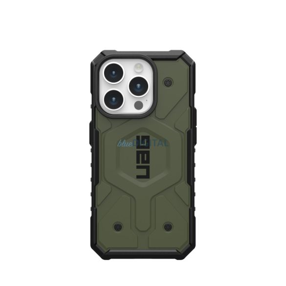 ( UAG ) Urban Armor Gear Pathfinder Magsafe kompatibilis iPhone 15 PRO olíva olíva tok