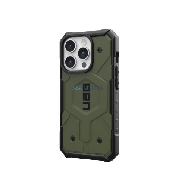 ( UAG ) Urban Armor Gear Pathfinder Magsafe kompatibilis iPhone 15 PRO olíva olíva tok