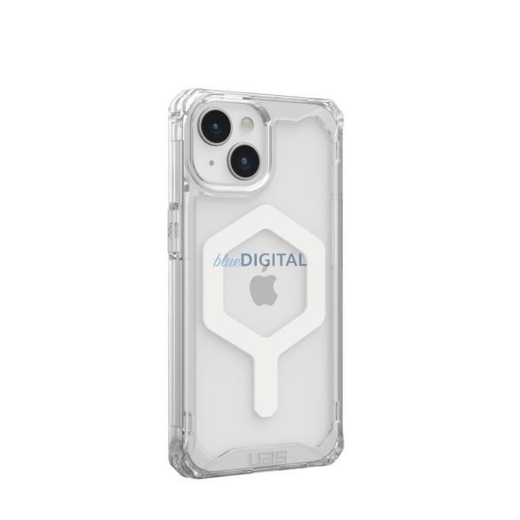 (UAG) Urban Armor Gear Plyo Magsafe kompatibilis iPhone 15 jég fehér tok
