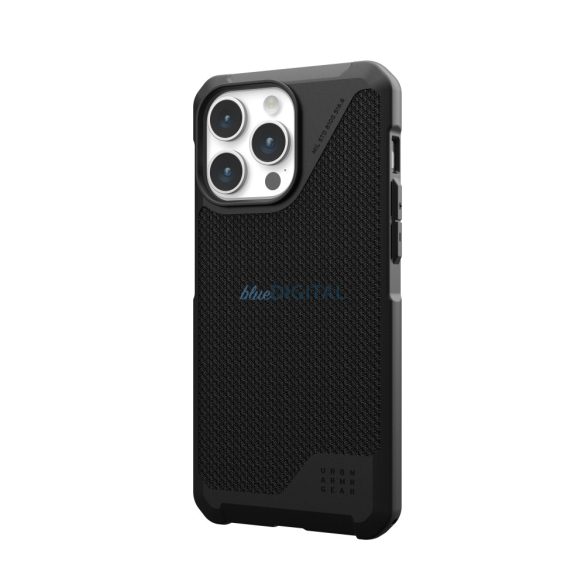 (UAG) Urban Armor Gear Metropolis LT tok Magsafe kompatibilis iPhone 15 PRO MAX kevlár fekete