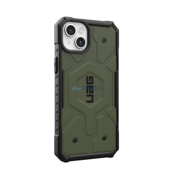 ( UAG ) Urban Armor Gear Pathfinder Magsafe kompatibilis iPhone 15 PLUS olíva tok