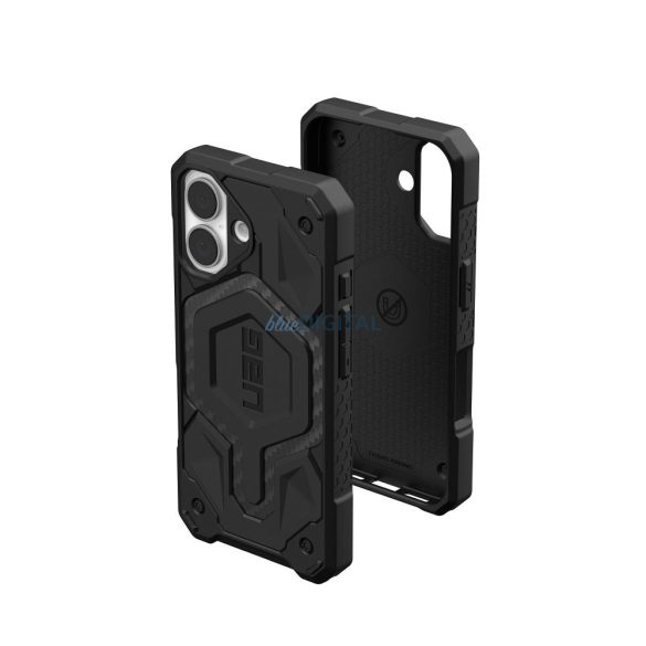 (UAG) Urban Armor Gear Monarch tok iPhone 16 - fekete