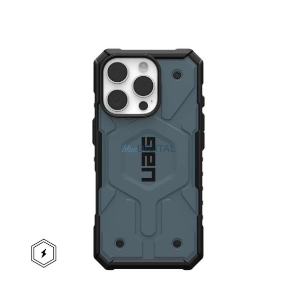 (UAG) Urban Armor Gear Pathfinder MagSafe-kompatibilis tok iPhone 16 Pro - kék-fekete