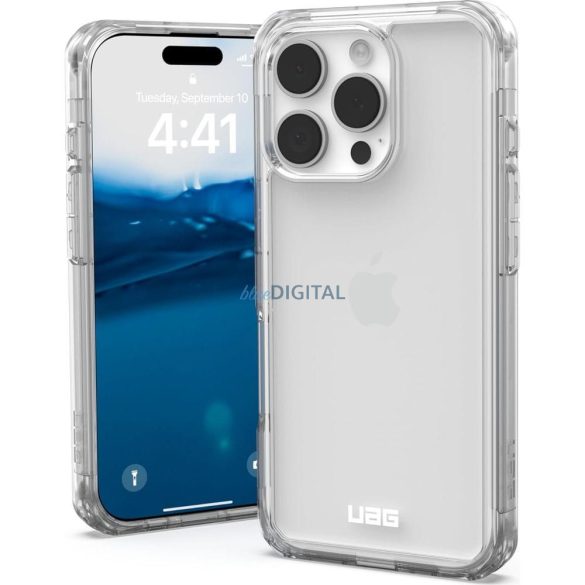 (UAG) Urban Armor Gear Plyo tok iPhone 16 Pro - átlátszó