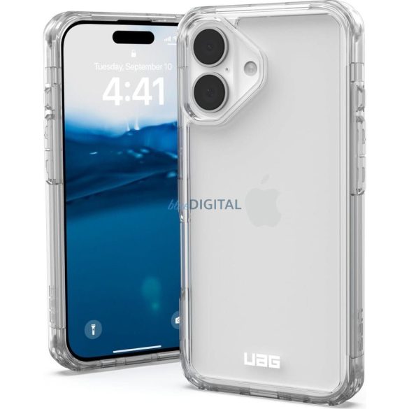 (UAG) Urban Armor Gear Plyo tok iPhone 16 - átlátszó