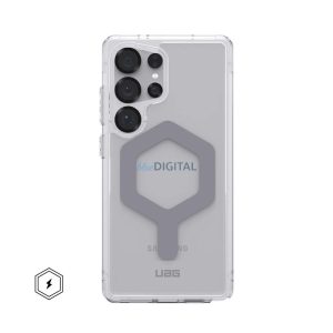 UAG Plyo Pro MagSafe-kompatibilis tok Samsung Galaxy S25 Ultra - átlátszó-ezüst színű