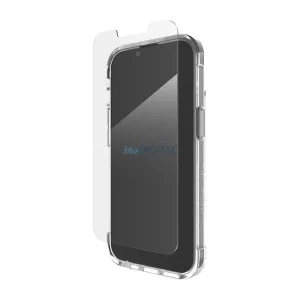 ZAGG tok + edzett üveg LUXE CSOMAG iPhone 13 / 14 / 15 / 16e, átlátszó