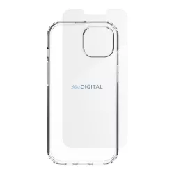   ZAGG tok + edzett üveg IF DEFENCE BUNDLE az iPhone 13 / 14 / 15 / 16e, átlátszó