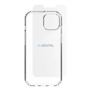 ZAGG tok + edzett üveg IF DEFENCE BUNDLE az iPhone 13 / 14 / 15 / 16e, átlátszó