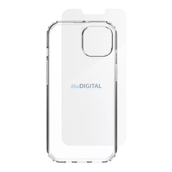 ZAGG tok + edzett üveg IF DEFENCE BUNDLE az iPhone 13 / 14 / 15 / 16e, átlátszó