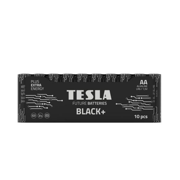 TESLA alkáli elem AA BLACK+[10x72]