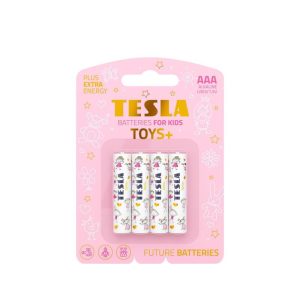 TESLA alkáli elem AAA TOYS+ GIRL[4x120]