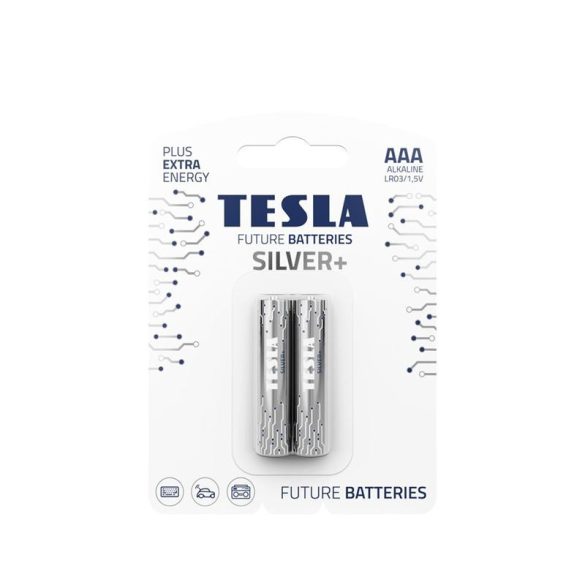 TESLA alkáli elem AAA ezüst+[2x120]