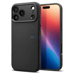   SPIGEN tok LIQUID AIR az IPHONE 17 Pro Max-hoz matt fekete színű
