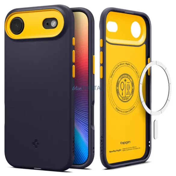 SPIGEN tok NANO POP MAG kompatibilis MagSafe az IPHONE 17 Air - sötétkék
