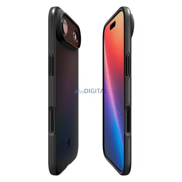 SPIGEN tok THIN FIT MAG kompatibilis a MagSafe készülékkel az IPHONE 17 Air készülékhez fekete