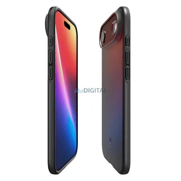 SPIGEN tok THIN FIT MAG kompatibilis a MagSafe készülékkel az IPHONE 17 Air készülékhez fekete