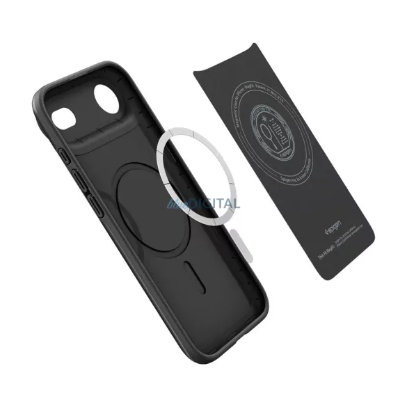 SPIGEN tok THIN FIT MAG kompatibilis a MagSafe készülékkel az IPHONE 17 Air készülékhez fekete