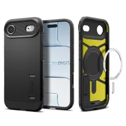  SPIGEN tok TOUGH ARMOR MAG kompatibilis a MagSafe készülékkel az IPHONE 17 Air készülékhez fekete