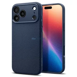   SPIGEN tok LIQUID AIR az IPHONE 17 Pro készülékhez tengerészkék színben